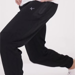 Men Black Solid Rapid Dry Running Joggers