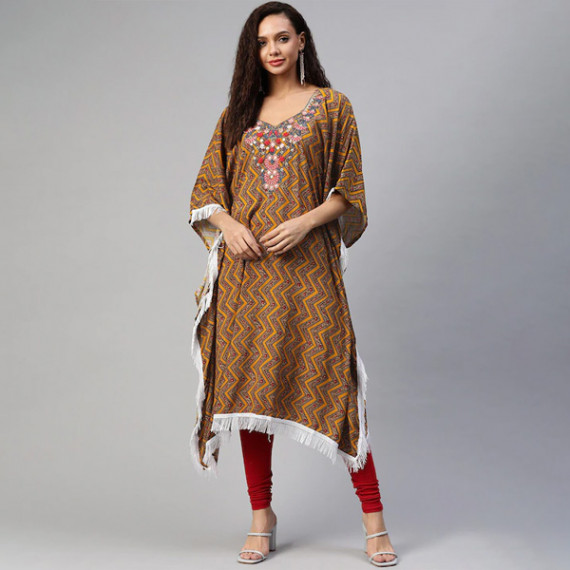 http://631760.leandytrade-hk.tech/products/women-orange-brown-geometric-printed-thread-work-pure-cotton-kaftan-kurta