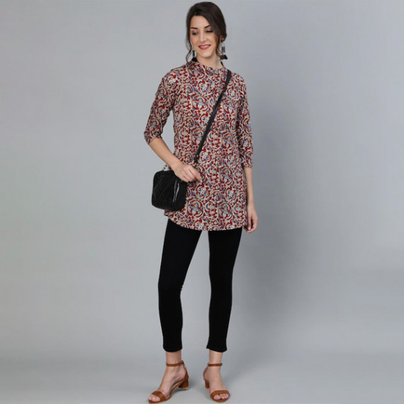 http://631760.leandytrade-hk.tech/products/womens-maroon-cream-coloured-printed-tunic