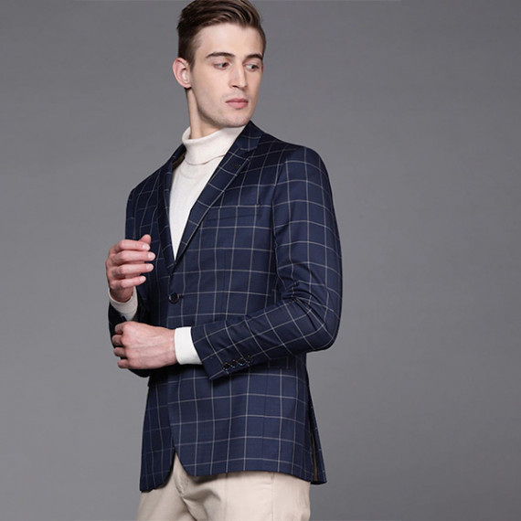 http://631760.leandytrade-hk.tech/products/men-navy-blue-beige-slim-fit-checked-single-breasted-smart-casual-blazer