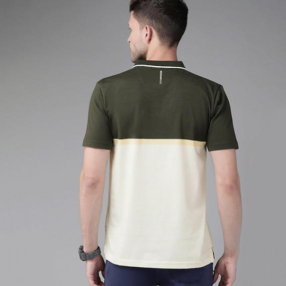 http://631760.leandytrade-hk.tech/products/men-olive-green-yellow-colourblocked-polo-collar-active-fit-t-shirt