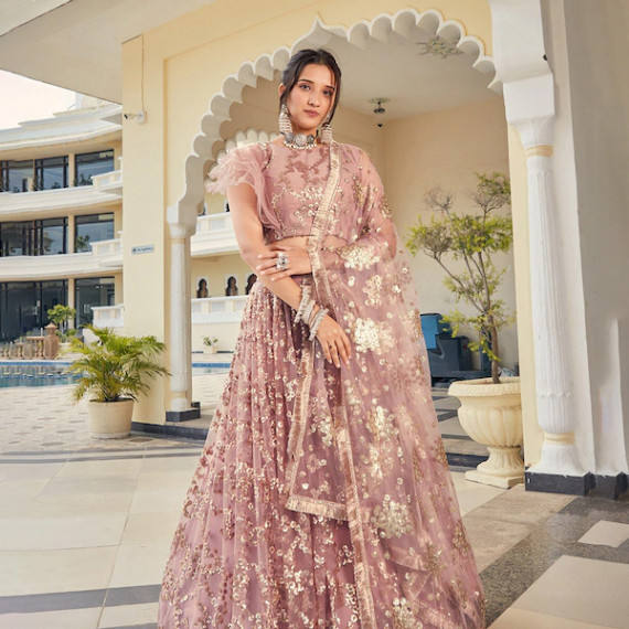 http://631760.leandytrade-hk.tech/products/peach-coloured-gold-toned-embellished-sequinned-semi-stitched-lehenga-unstitched-blouse-with