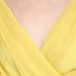 Women Yellow Solid Maxi Dress